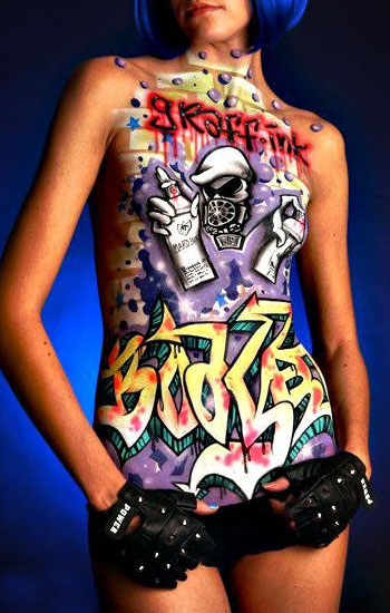 Creative Body Painting / Bodypainting Chicago, IL | Mario Ink